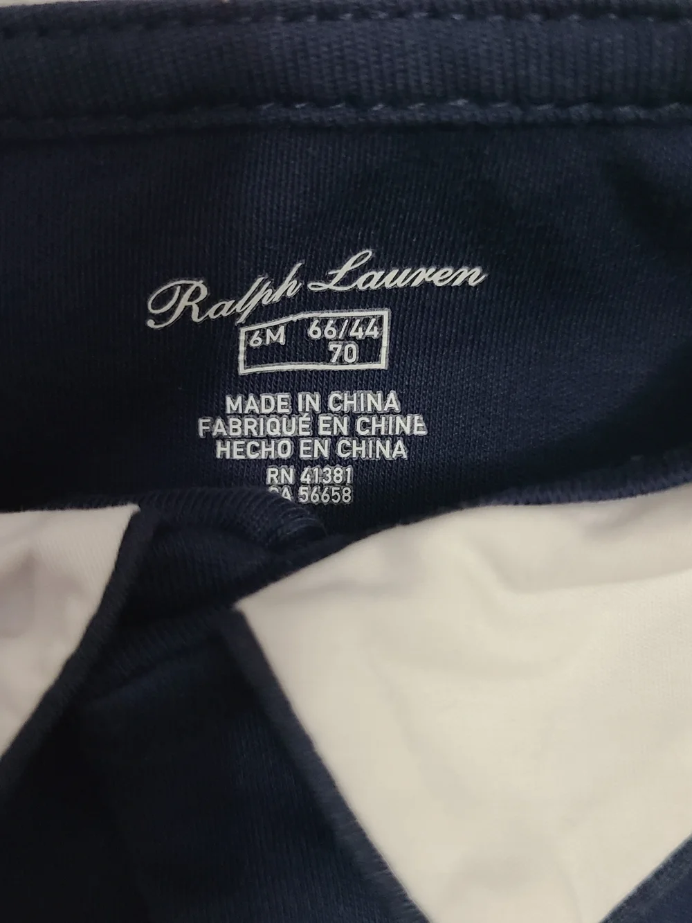 6M Terrier-Embroidered Cotton Coverall Baby Ralph Lauren EUC